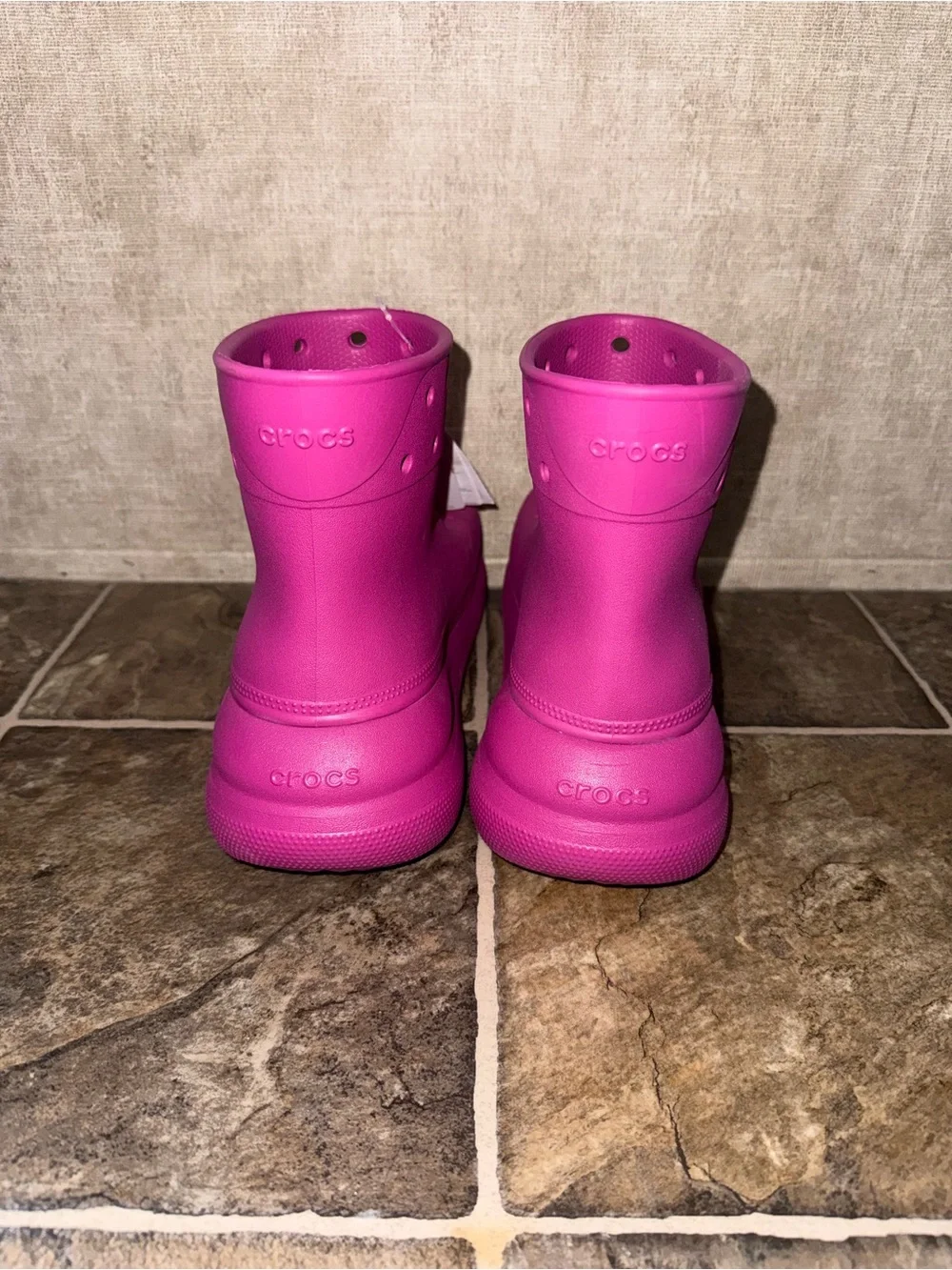 NEW WITH TAGS – Crocs Classic Crush Rain Boots 💗